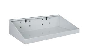 Steel Shelf for Perfo Panels - 450W x 250mmD Bott Shelves & Tool Trays 14014031.** 